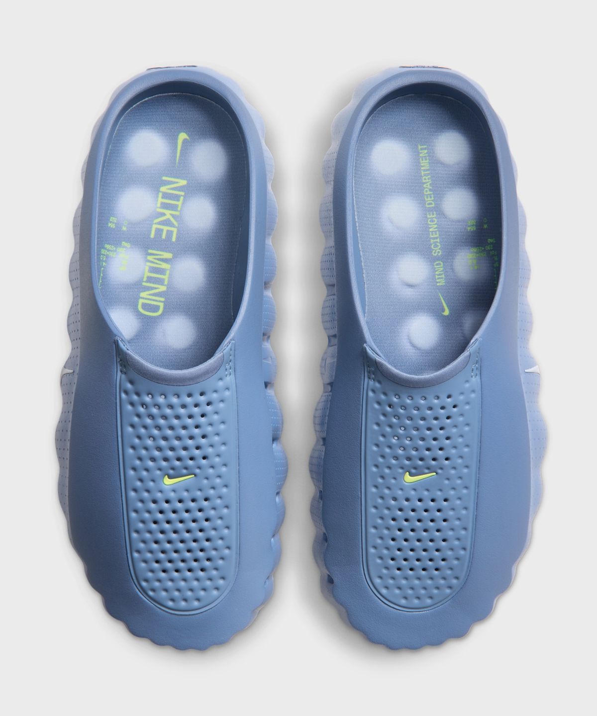 나이키(NIKE) 마인드 001 M - 워크 블루:라이트 레몬 트위스트:하이드로젠 블루 / HQ4307-401