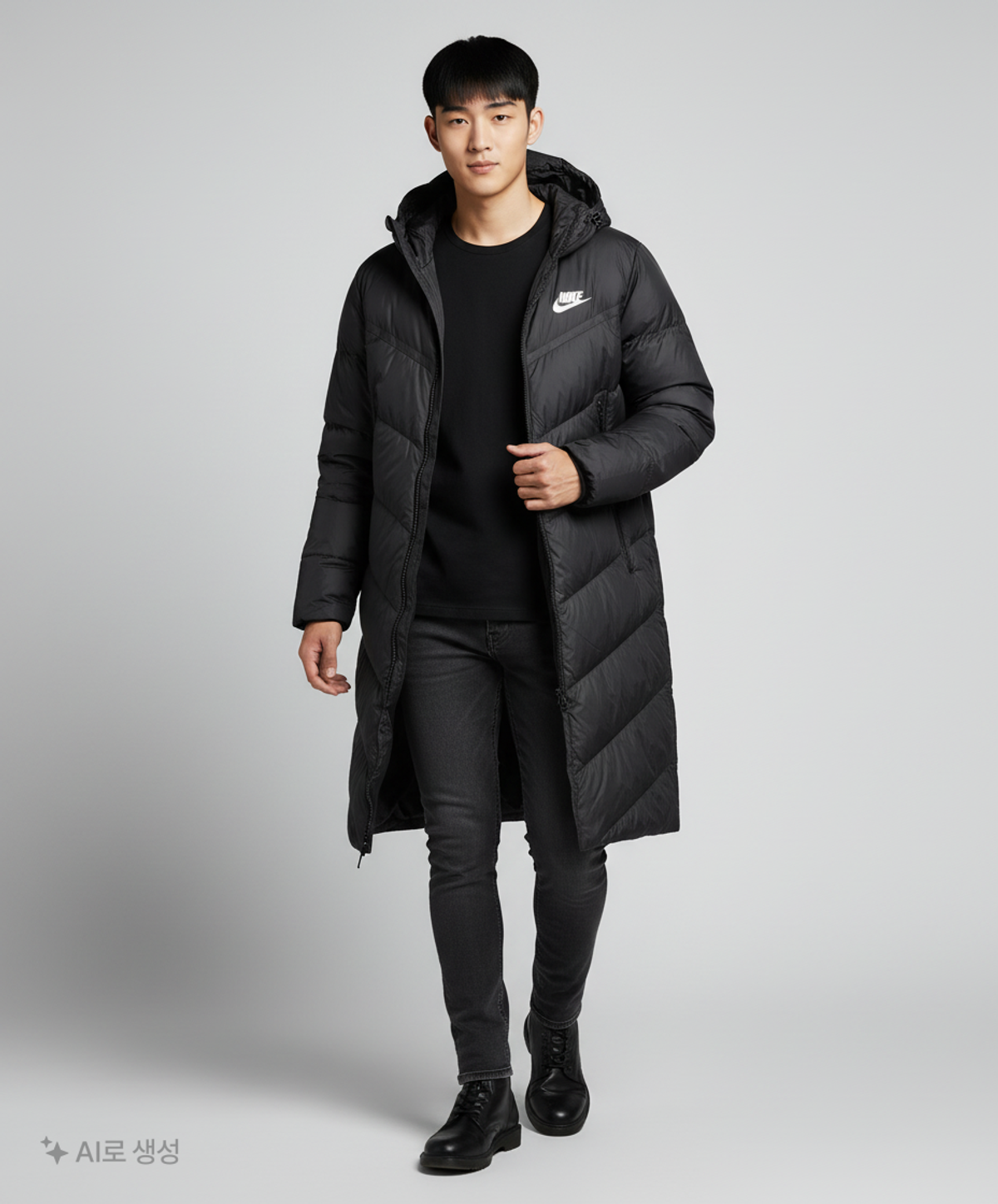 나이키(NIKE) 롱 패딩/롱 헤비 아우터 XL