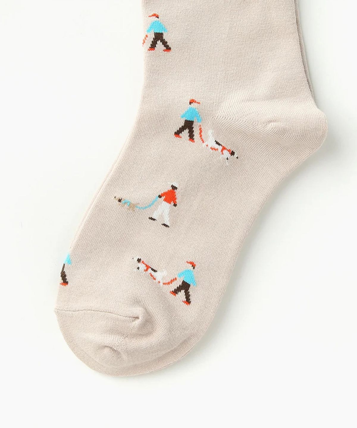 삭스타즈(SOCKSTAZ) GCT021 남녀공용 애니멀패턴 면양말 dog walker