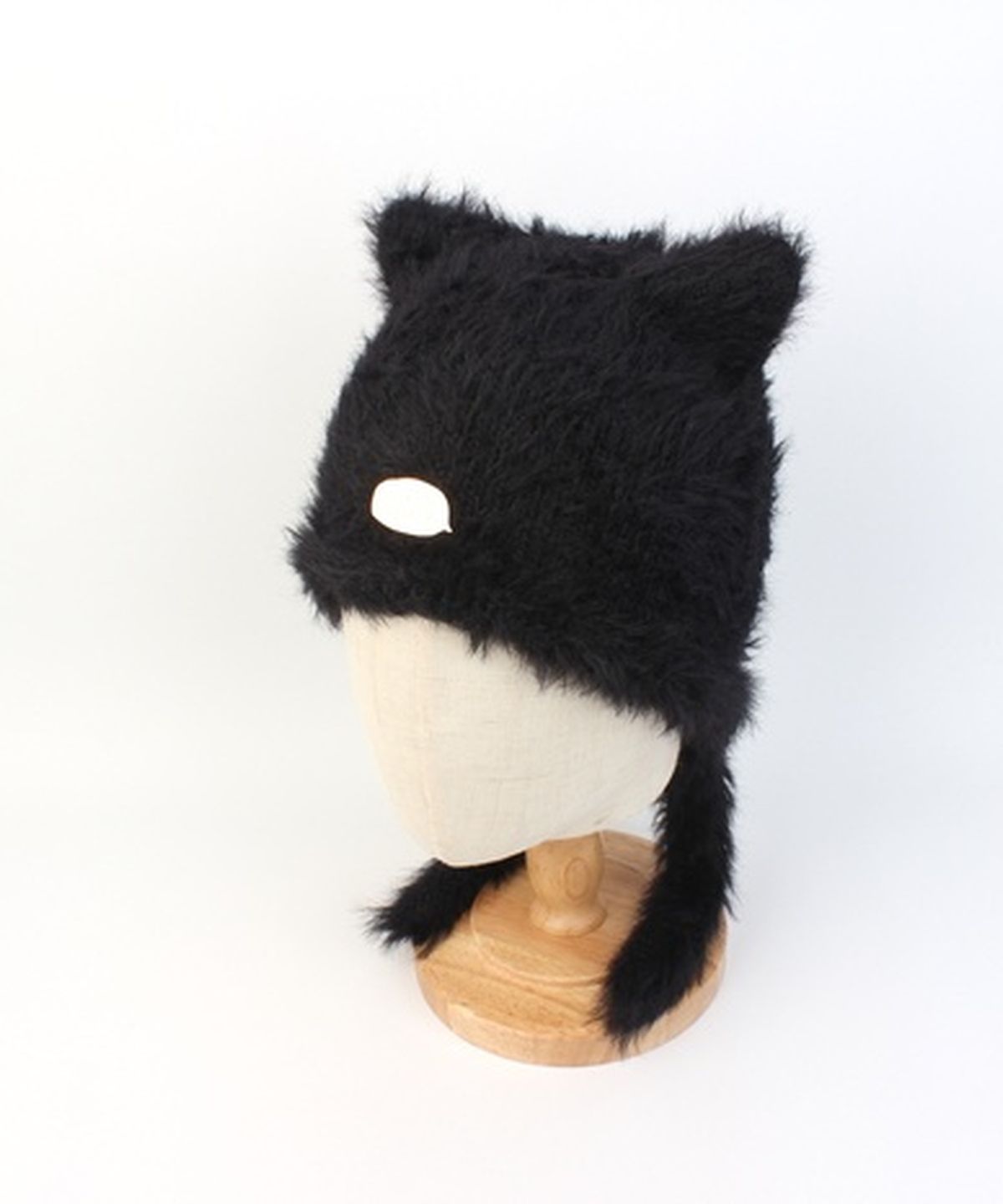 유니버셜 케미스트리(UNIVERSAL CHEMISTRY) Cat Black GD Fur Earflap Cap 귀달이모자