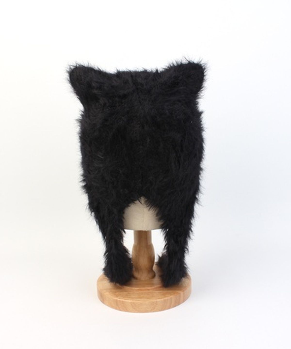 유니버셜 케미스트리(UNIVERSAL CHEMISTRY) Cat Black GD Fur Earflap Cap 귀달이모자