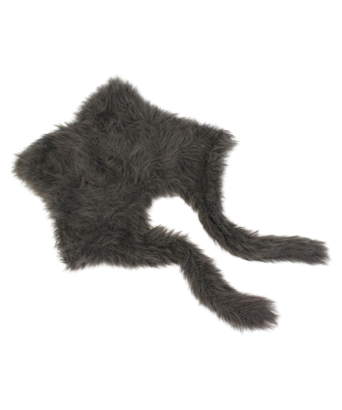 유니버셜 케미스트리(UNIVERSAL CHEMISTRY) Cat Gray Fur Earflap Cap 귀달이모자