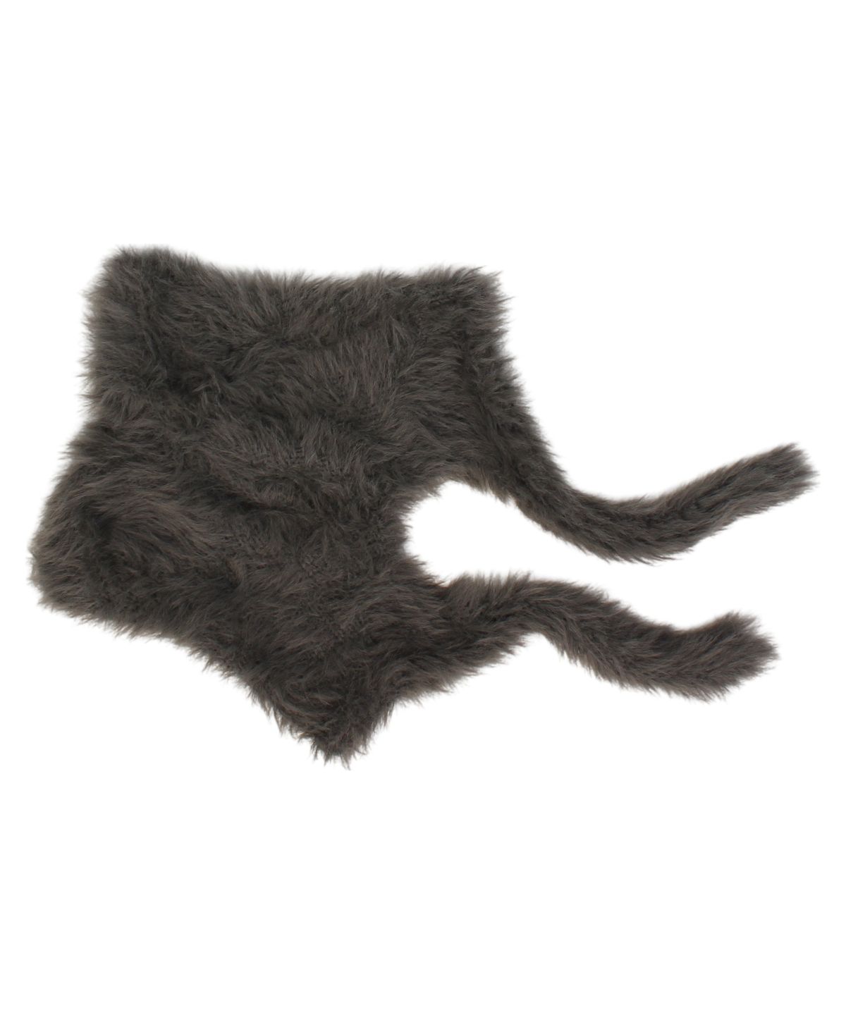 유니버셜 케미스트리(UNIVERSAL CHEMISTRY) Cat Gray Fur Earflap Cap 귀달이모자
