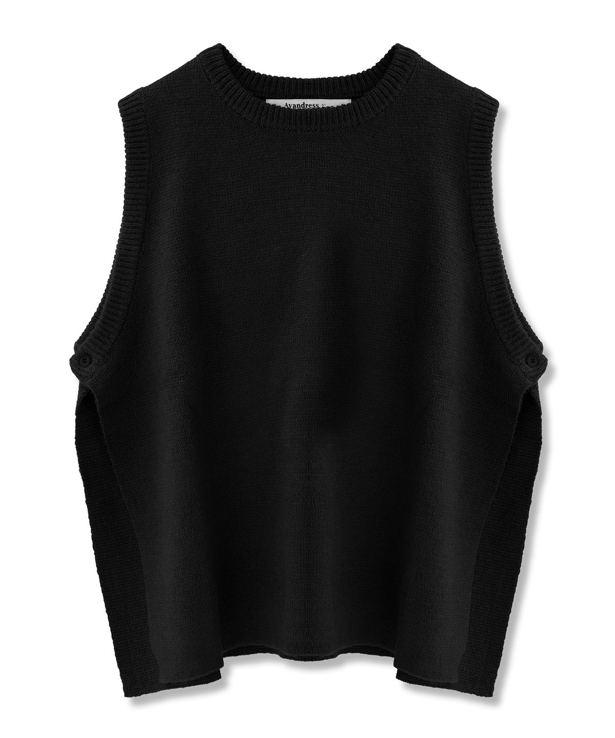 어반드레스(AVANDRESS) Vivid Slit Knit Vest_7COL