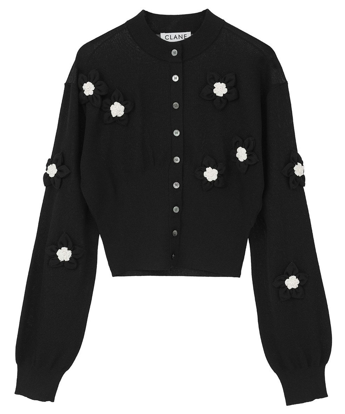 클라네(CLANE) FLOWER MOTIF KNIT CARDIGAN