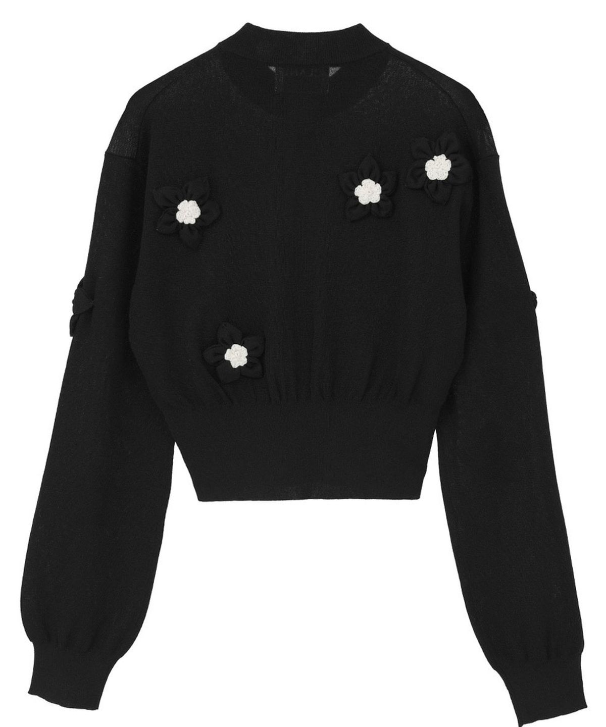 클라네(CLANE) FLOWER MOTIF KNIT CARDIGAN
