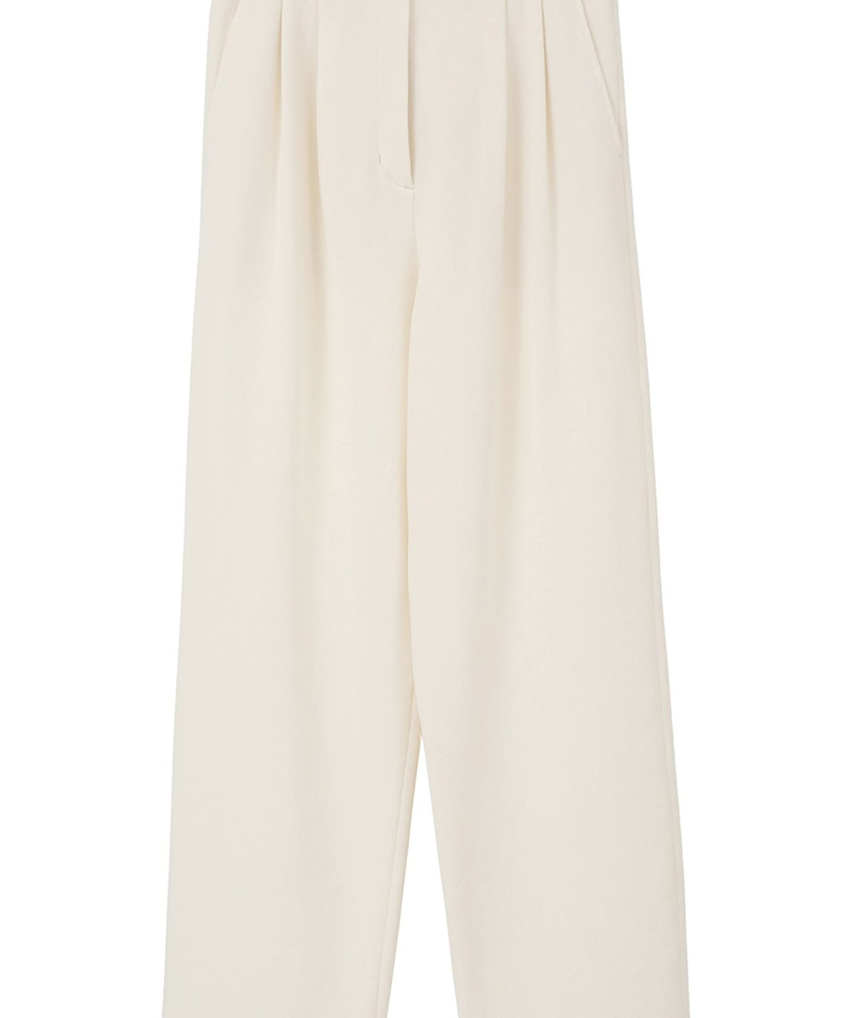 클라네(CLANE) RIB STRIPE TUCK PANTS