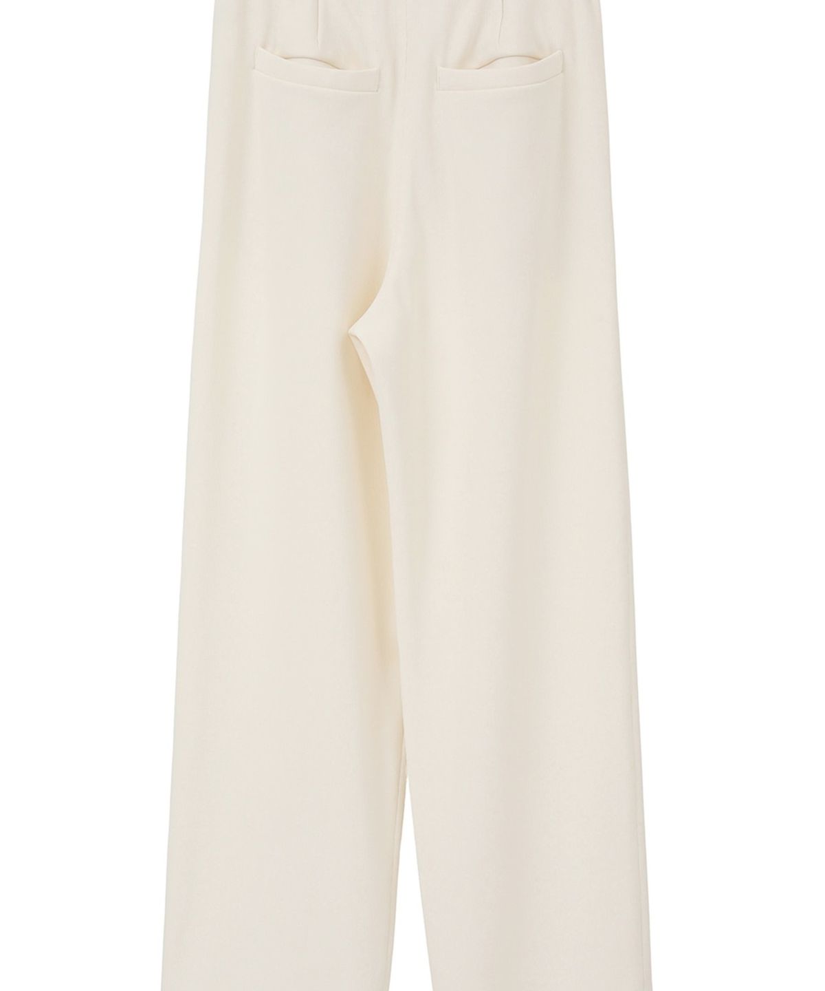 클라네(CLANE) RIB STRIPE TUCK PANTS