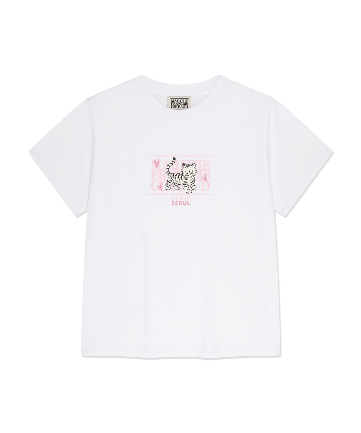 마리떼 키즈(MARITHÉ KIDS) KIDS SEOUL EXCLUSIVE TEE white