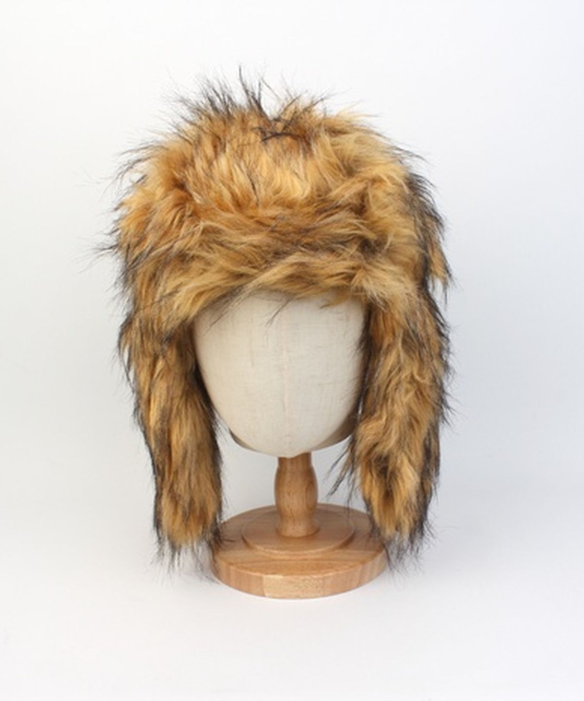 유니버셜 케미스트리(UNIVERSAL CHEMISTRY) Two Tone Fur Beige Aviator Hat 귀달이모자