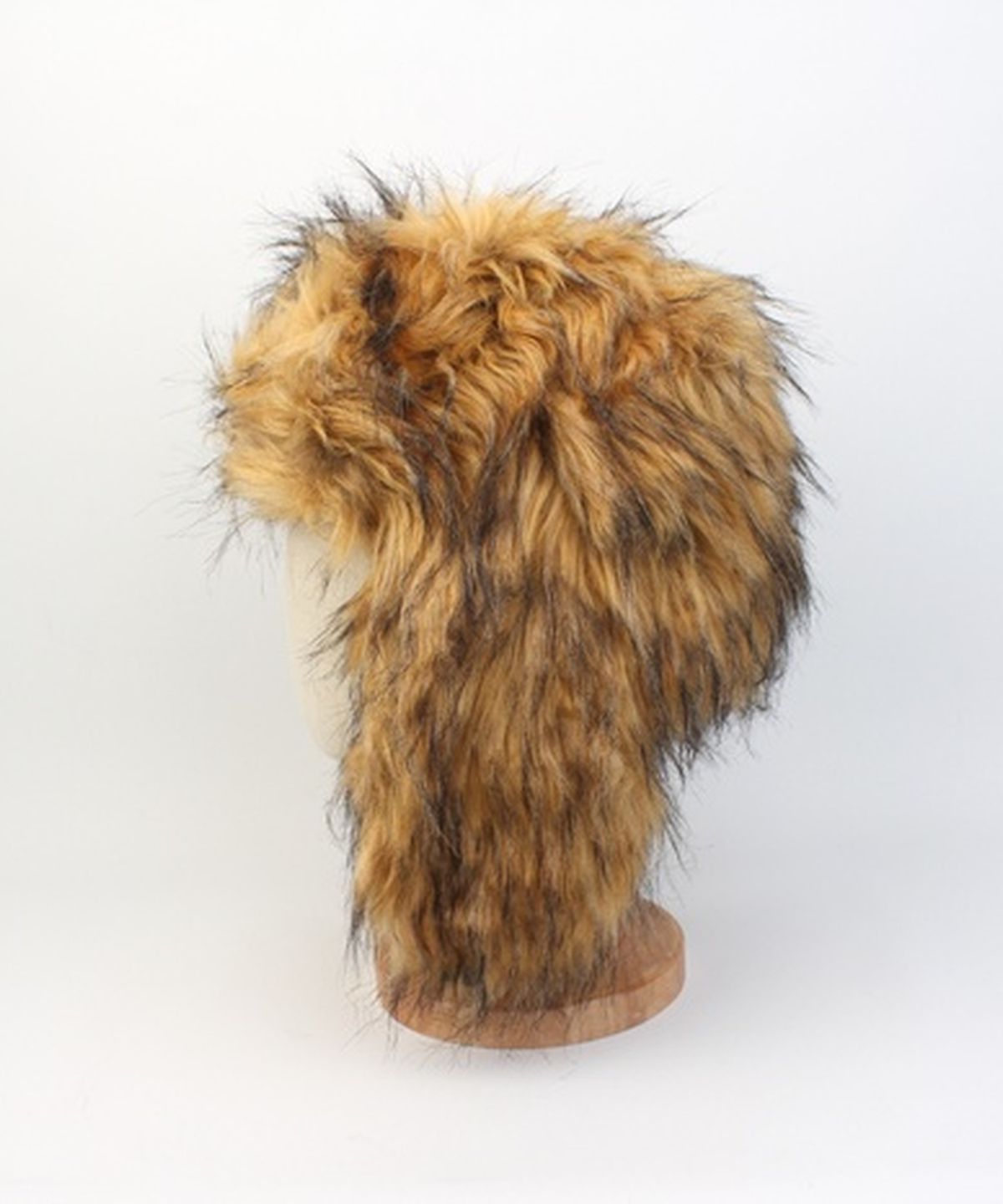 유니버셜 케미스트리(UNIVERSAL CHEMISTRY) Two Tone Fur Beige Aviator Hat 귀달이모자