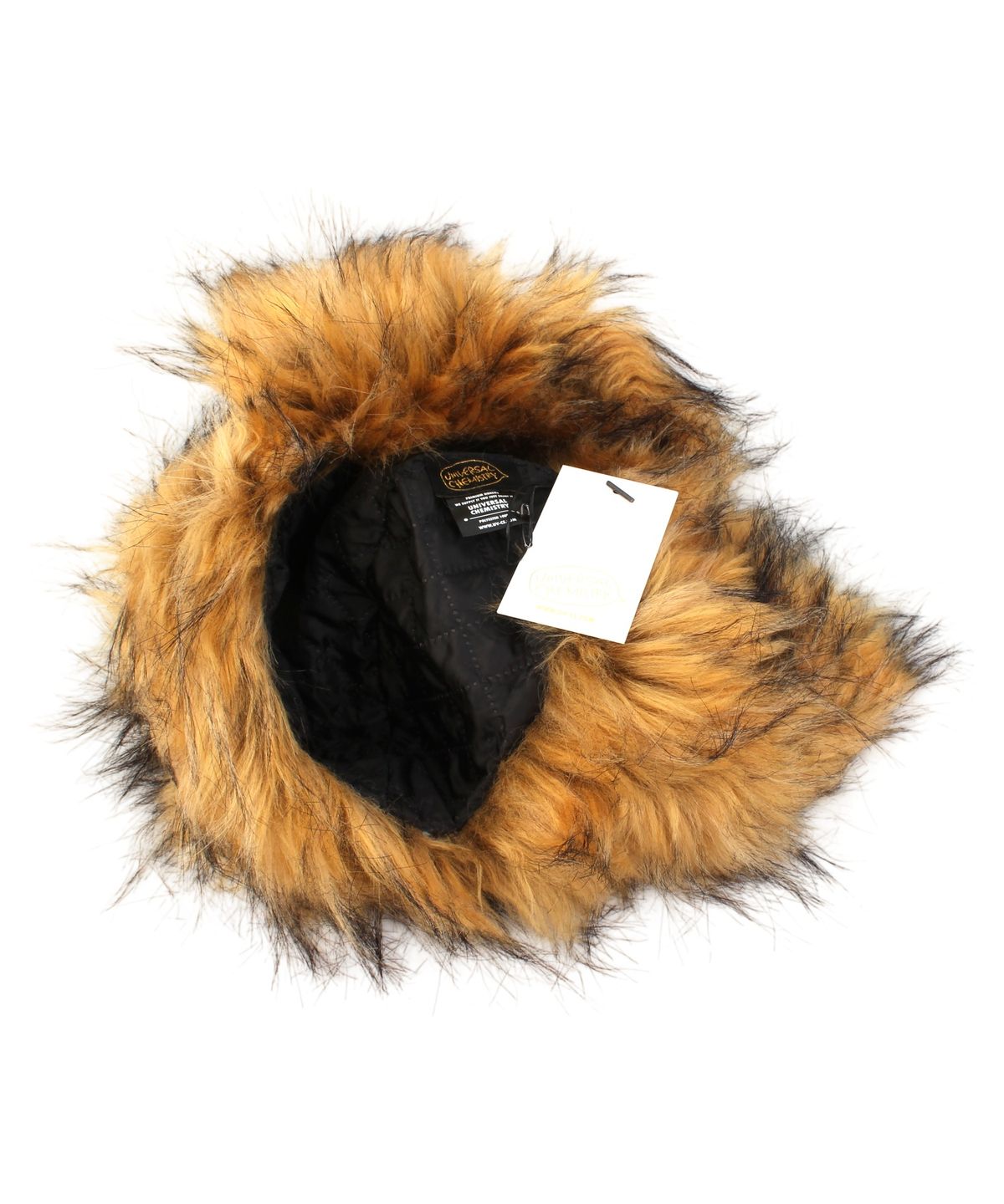 유니버셜 케미스트리(UNIVERSAL CHEMISTRY) Two Tone Fur Beige Aviator Hat 귀달이모자