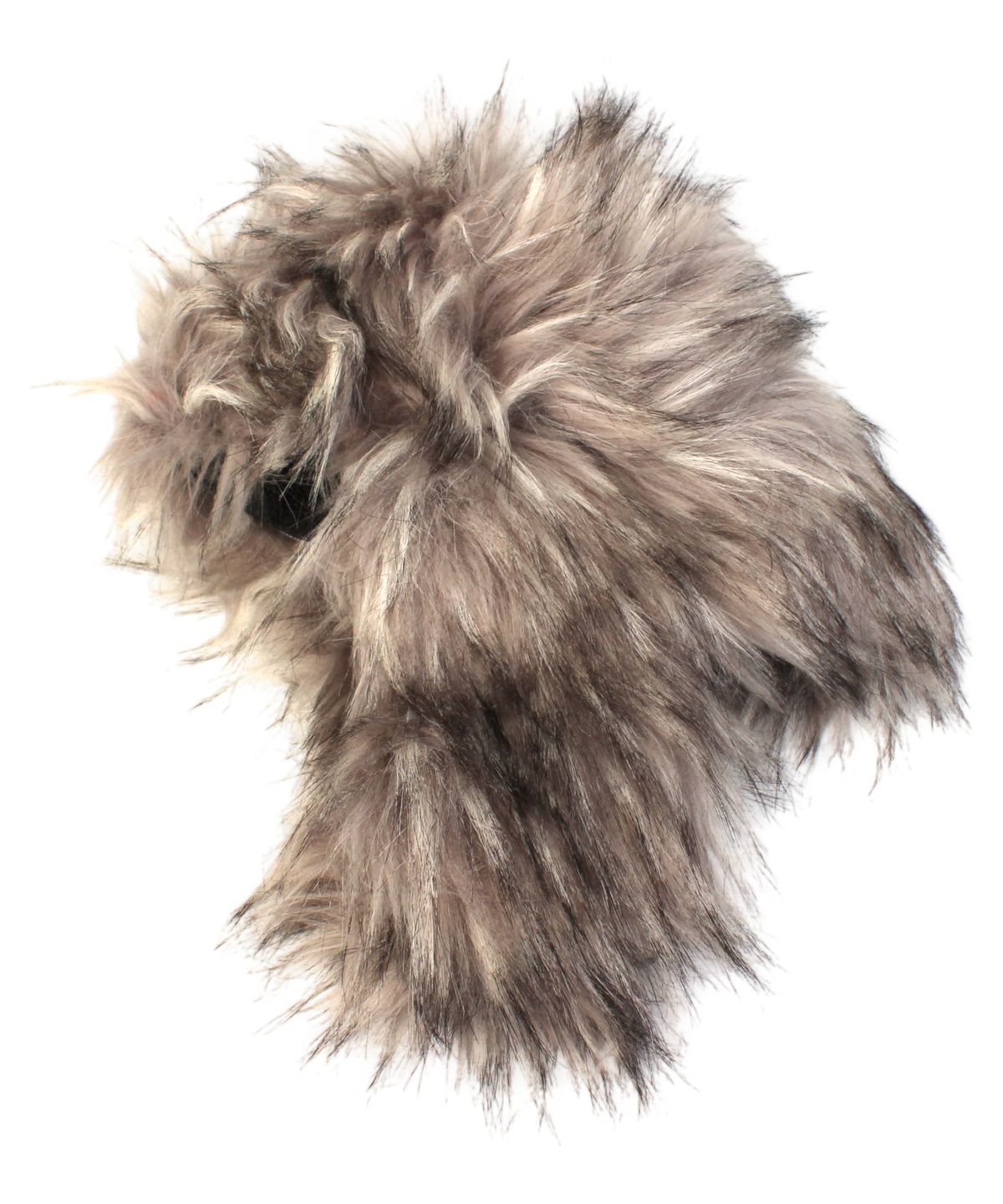 유니버셜 케미스트리(UNIVERSAL CHEMISTRY) Two Tone Fur Gray Aviator Hat 귀달이모자
