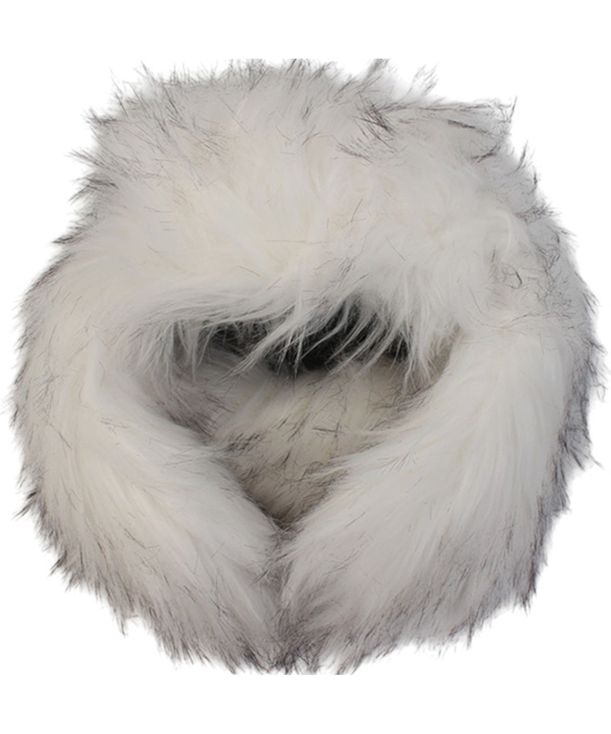 유니버셜 케미스트리(UNIVERSAL CHEMISTRY) Two Tone Fur White Aviator Hat 귀달이모자