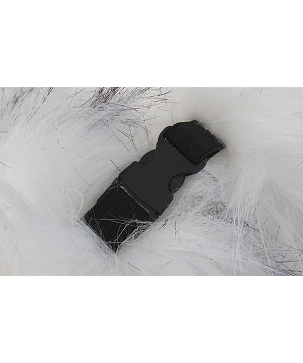 유니버셜 케미스트리(UNIVERSAL CHEMISTRY) Two Tone Fur White Aviator Hat 귀달이모자