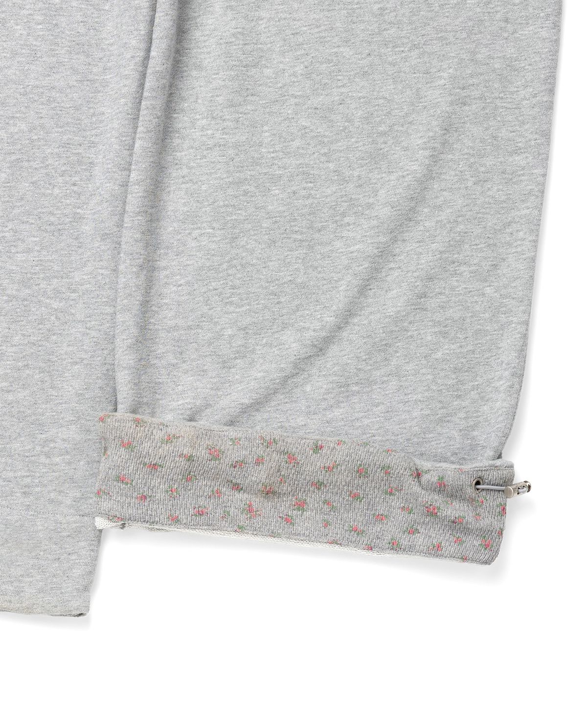 챔피온(CHAMPION) 챔피온 X 오헤시오 플라워 커프 밴딩 스웨트 팬츠 Melange Gray
