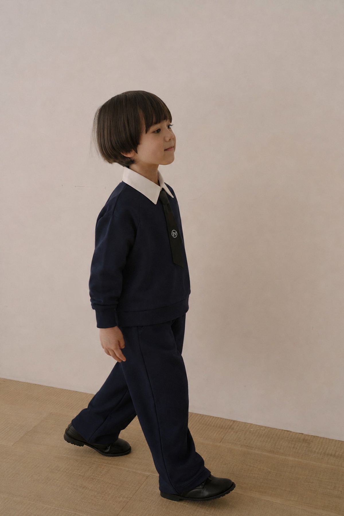 아이보리 스튜디오(IVORY STUDIO) 3ways Sweatshirt set up(PT)/Navy