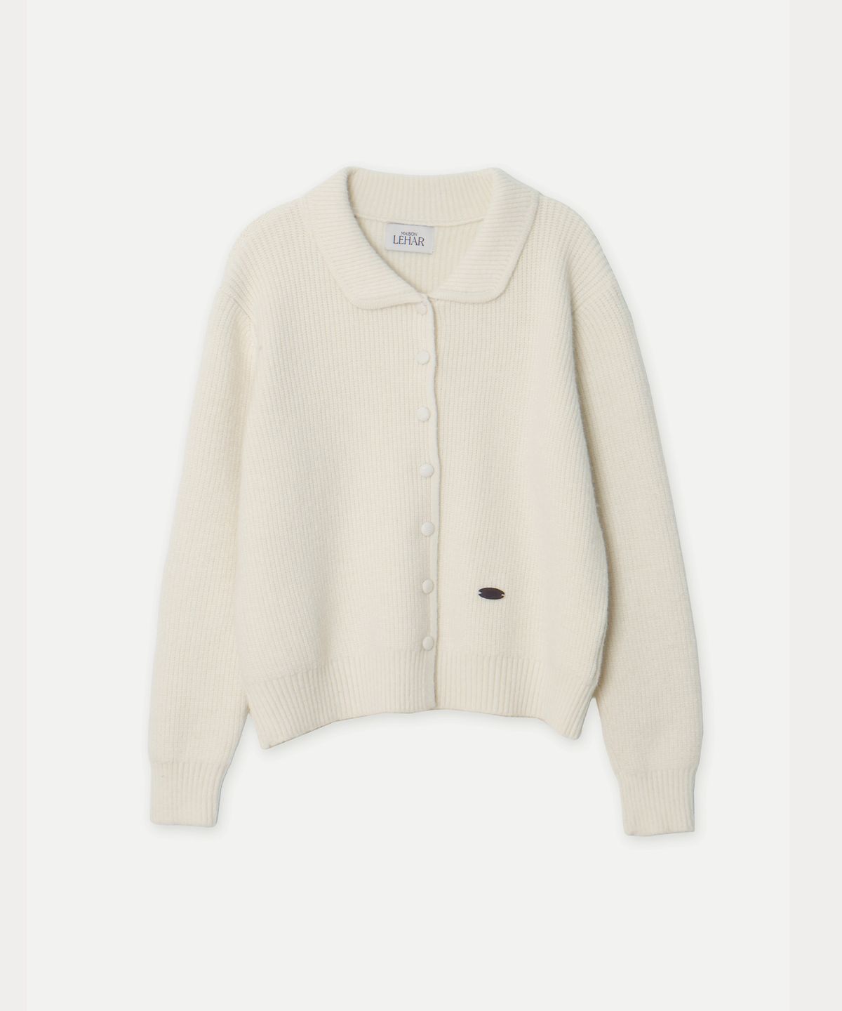 메종르하르(MAISONLEHAR) 끌로드 카라 니트 가디건 2color