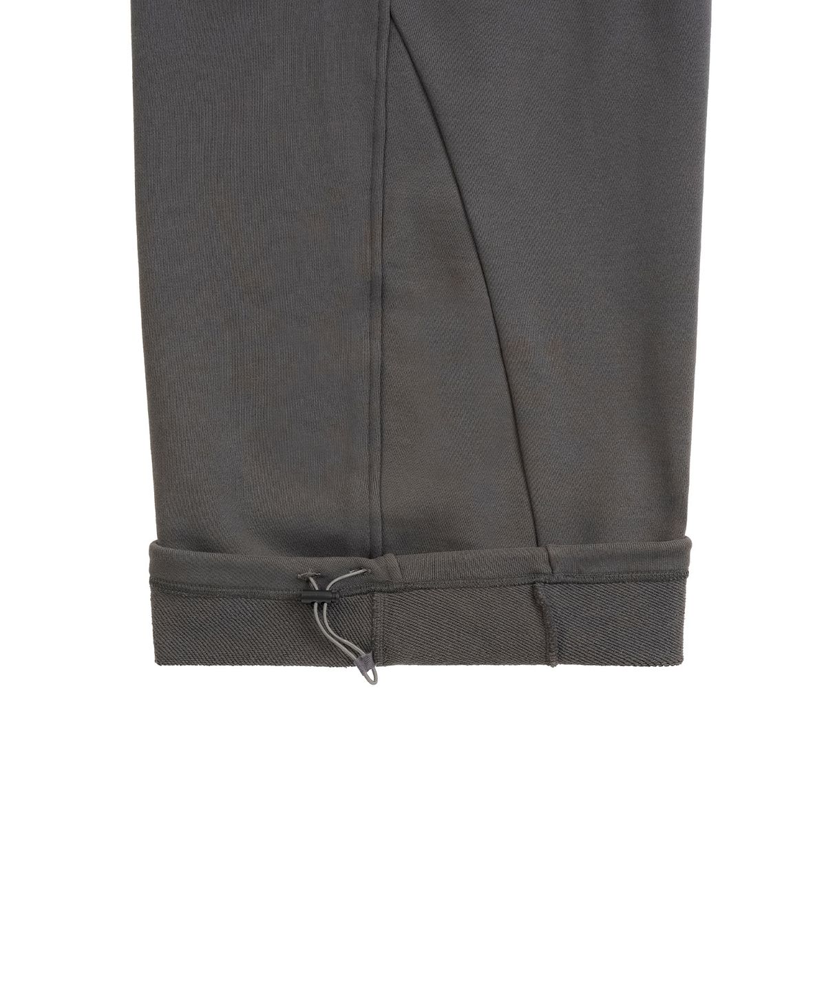 지제뮤지엄(ZIZEMUSEUM) LAYERED BANDING ONE-TUCK SWEATPANTS (CHARCOAL)