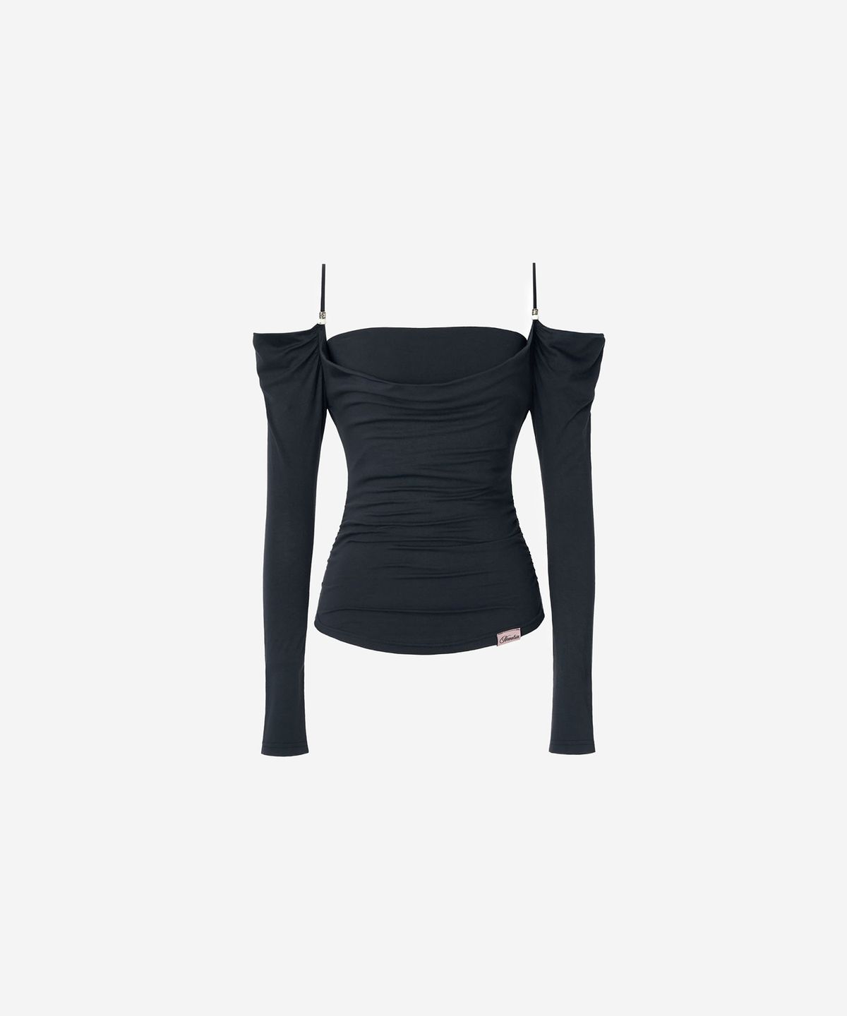 뉴얼린(NEWALRIN) Eve Draping Off-Shoulder Blouse(4colors)