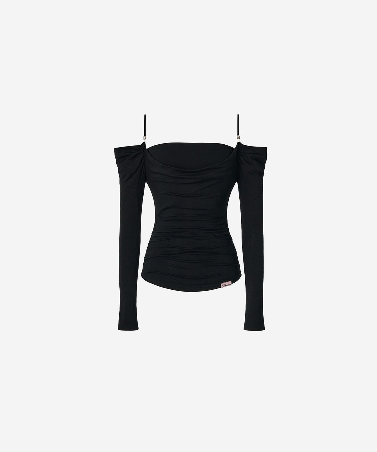 뉴얼린(NEWALRIN) Eve Draping Off-Shoulder Blouse(4colors)