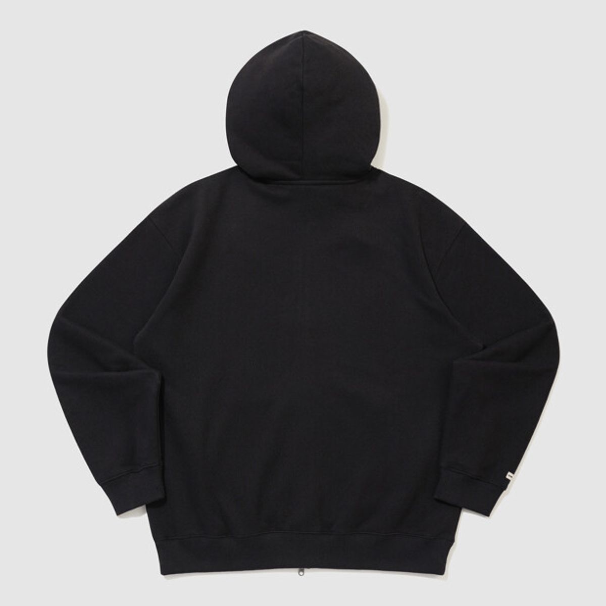 엄브로(UMBRO) 에센셜 기모 후드 집업 블랙 UR423CFTO1