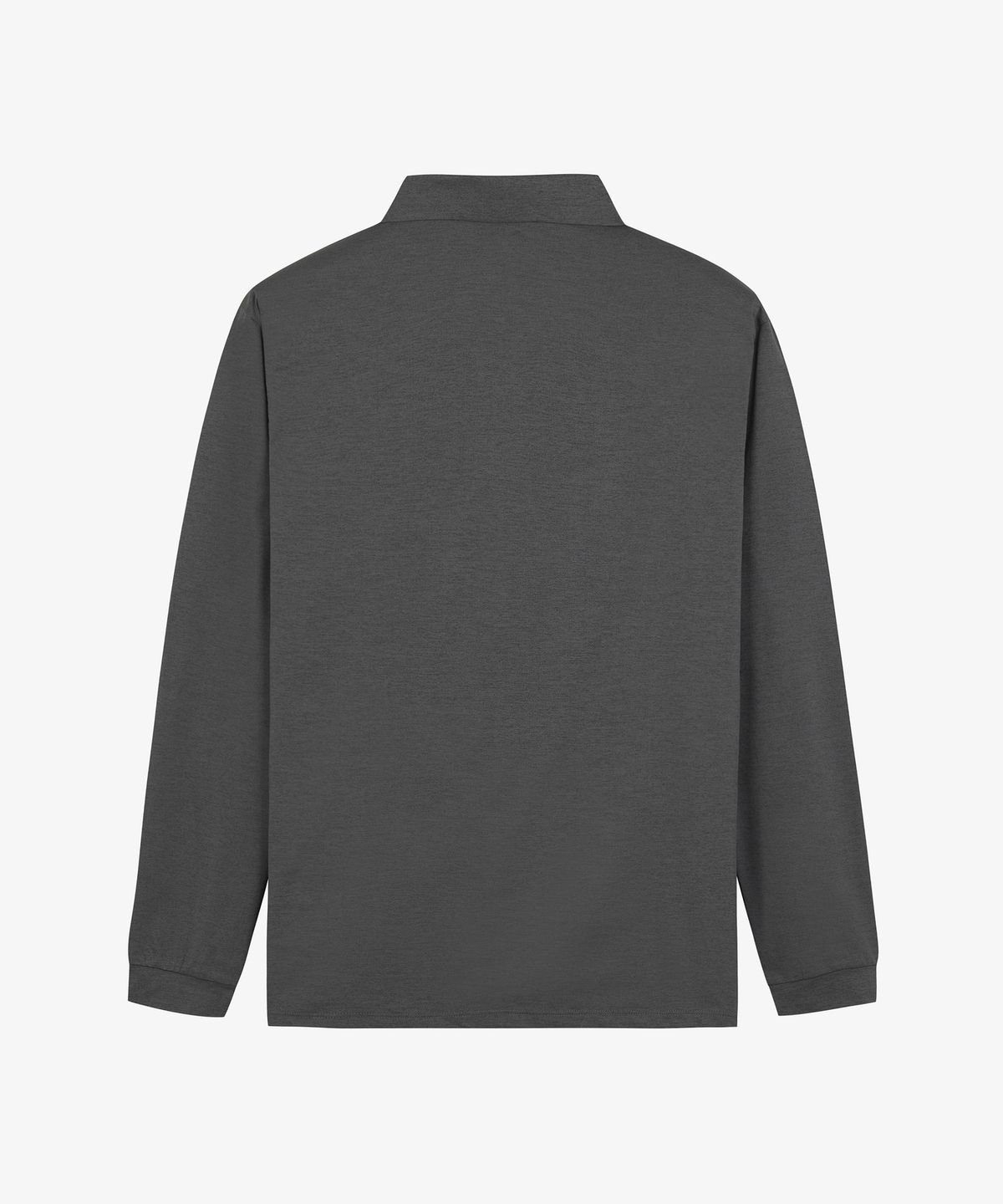 노스페이스(THE NORTH FACE) NT7QS55K 이지데이 긴팔 폴로 티셔츠 DARK CHARCOAL
