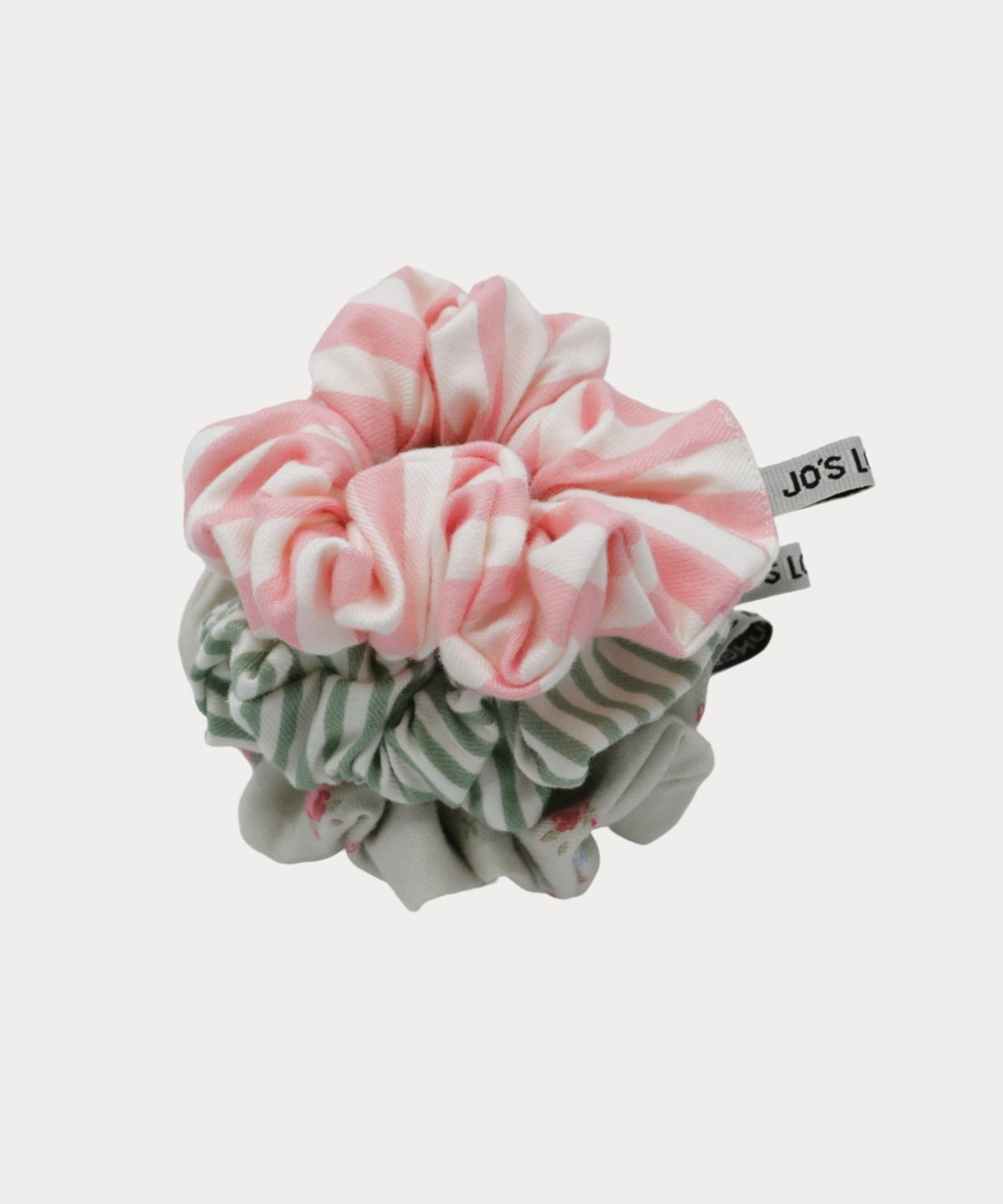 조스라운지(JO'S LOUNGE) Mini Doughnut Scrunchie (Set of 3) 14
