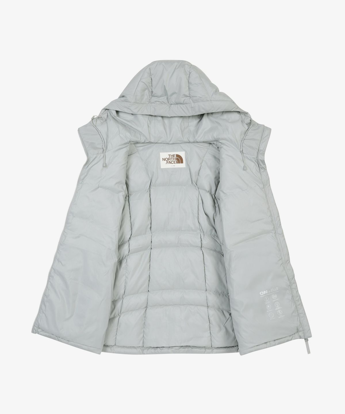 노스페이스(THE NORTH FACE) NJ3NS65K 웨이브 온볼 패딩 자켓 LIGHT GRAY