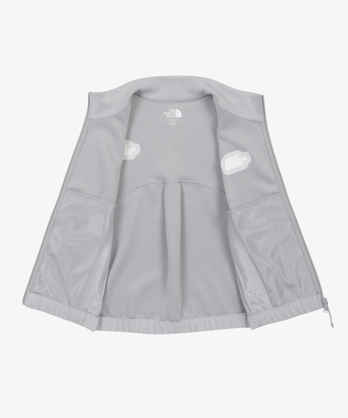 노스페이스(THE NORTH FACE) NJ5JS80K 여성 드레이프 집업 COOL GRAY