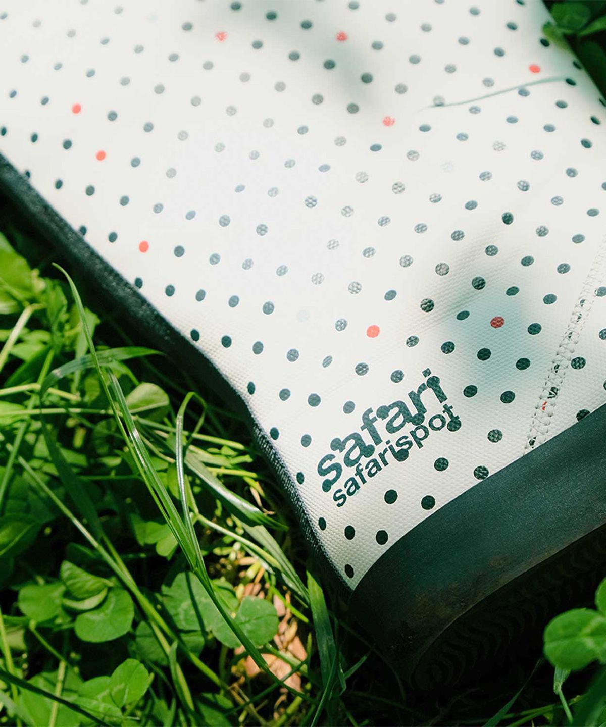 사파리스팟(SAFARISPOT) 베이직 사파리 도트 레인 부츠 (화이트)