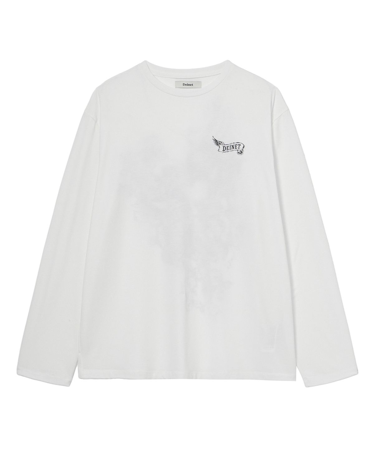 다이닛(DEINET) Y2K COLLAGE T-SHIRT IN WHITE