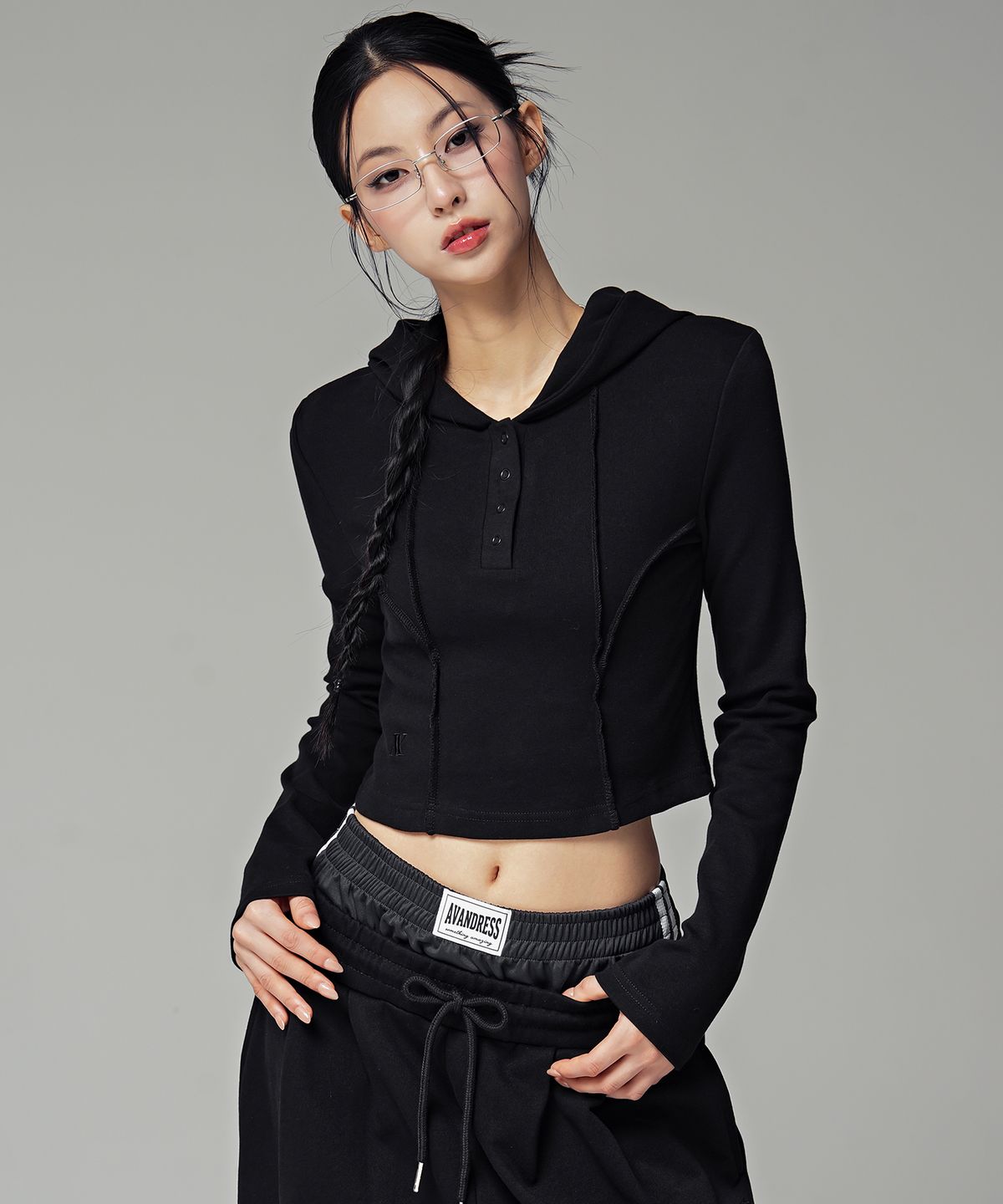 어반드레스(AVANDRESS) Sasha Triple Hood_4COL