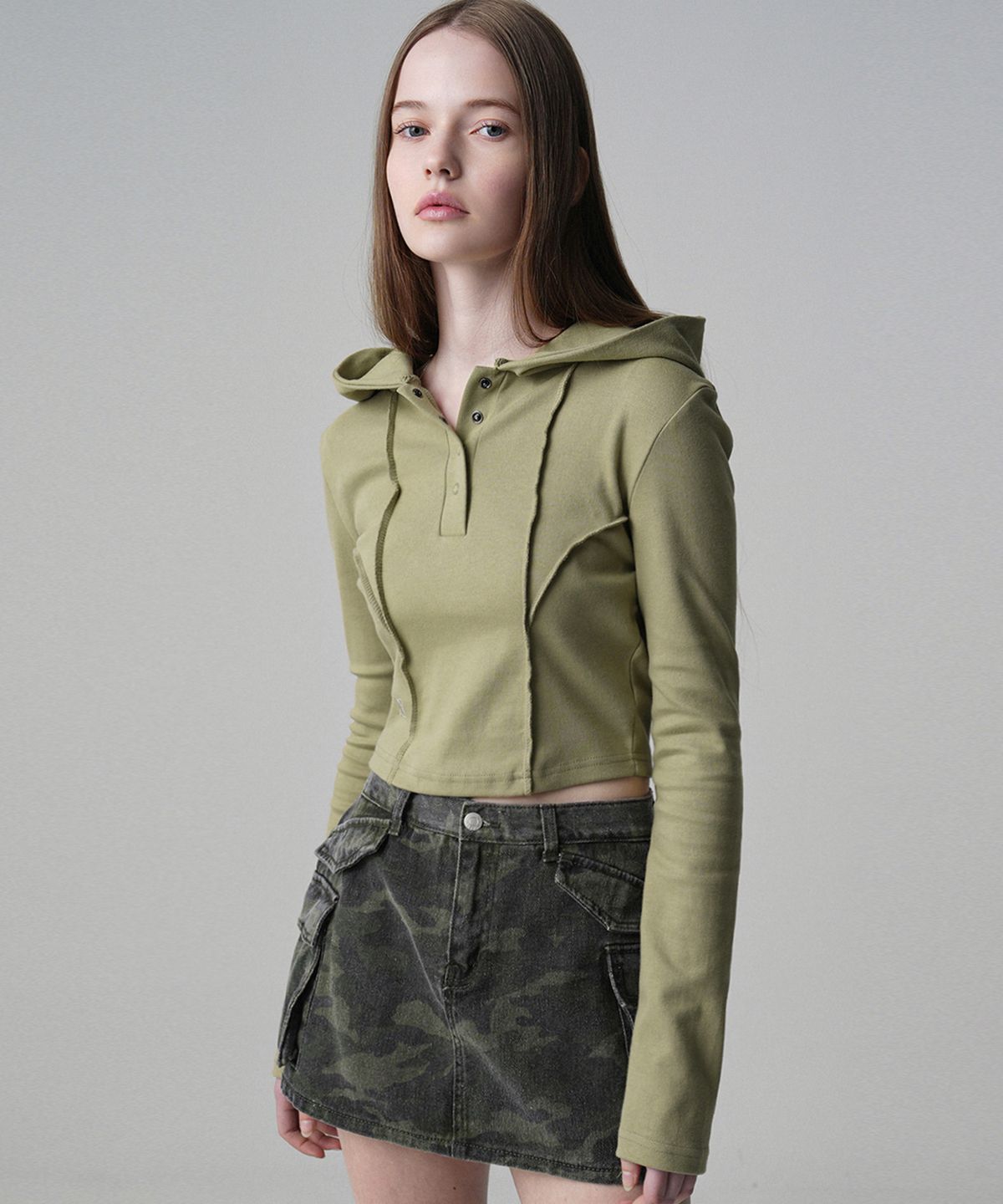 어반드레스(AVANDRESS) Sasha Triple Hood_4COL