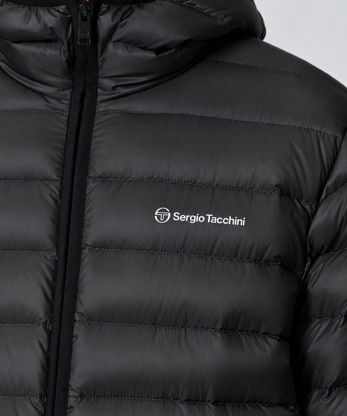 세르지오 타키니(SERGIO TACCHINI) M 쿠쉬웜 경량 다운 (Black)