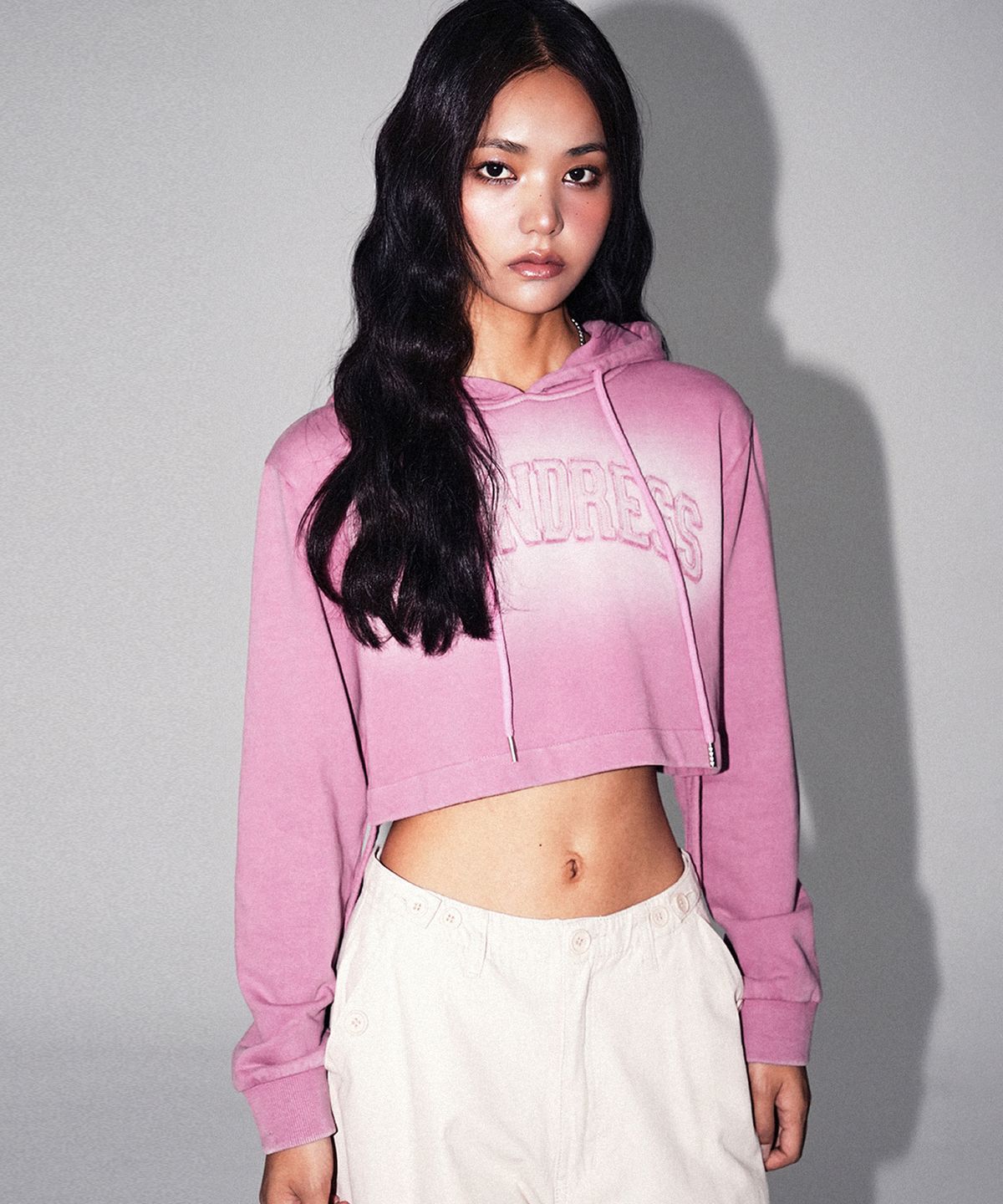 어반드레스(AVANDRESS) Shadow Letter Hoody_2COL