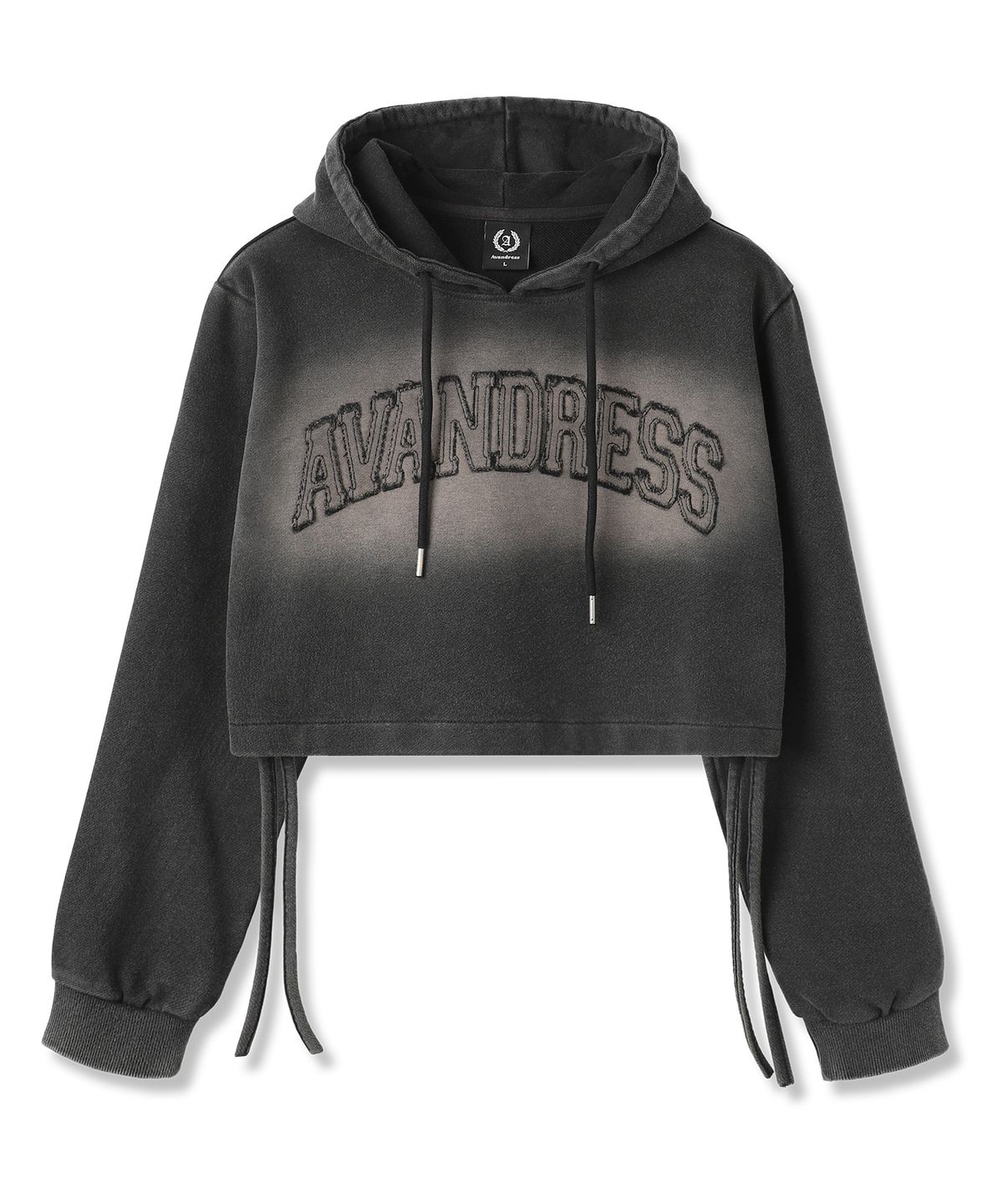어반드레스(AVANDRESS) Shadow Letter Hoody_2COL
