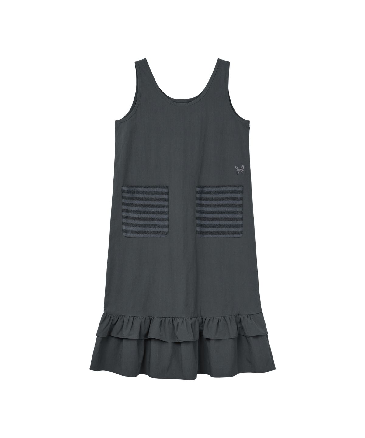 구월십일(GUWOLSIBIL) 26AW Version Layered Long Dress Charcoal