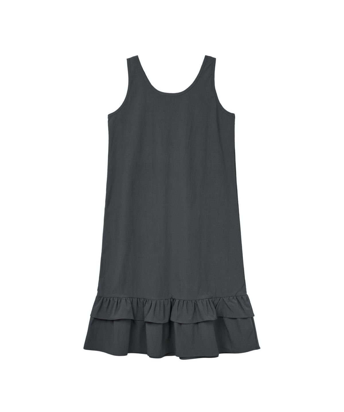 구월십일(GUWOLSIBIL) 26AW Version Layered Long Dress Charcoal