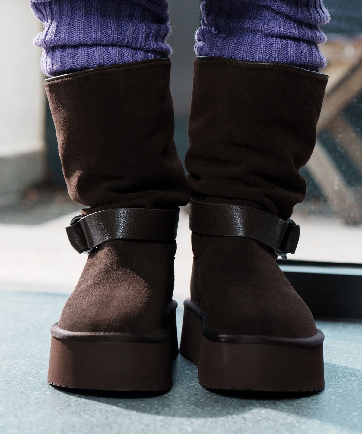 락피쉬웨더웨어(ROCKFISH WEATHERWEAR) MAXI FOLDED BELT BOOTS - 2 colors