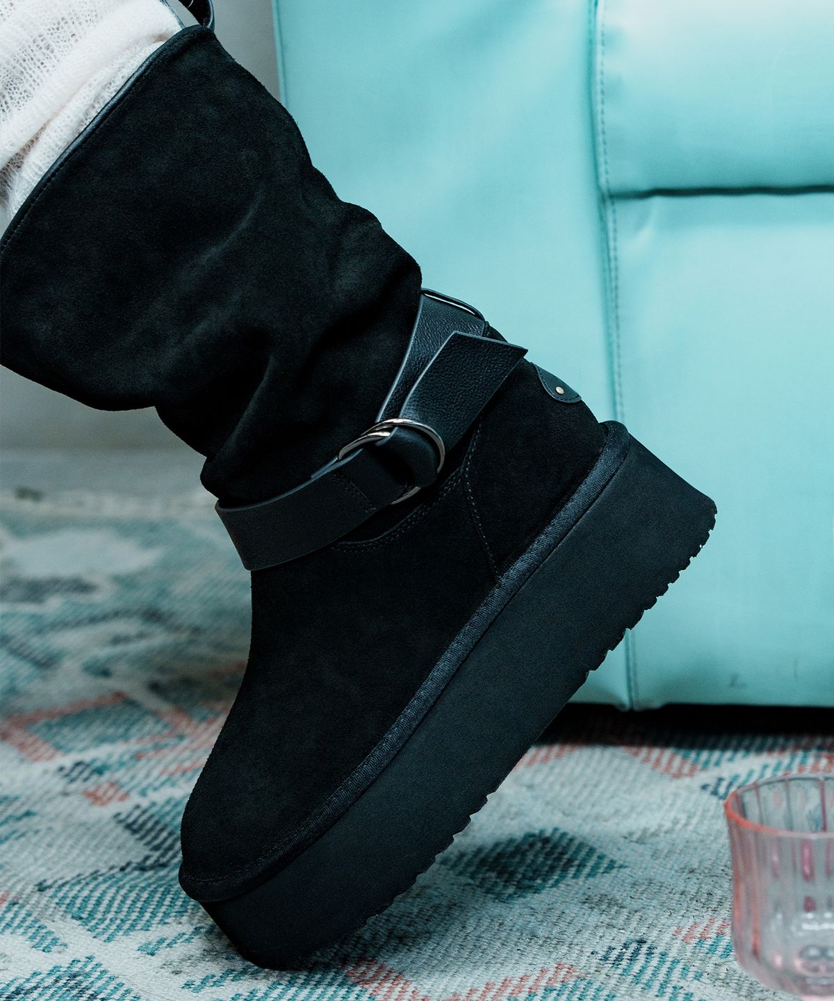 락피쉬웨더웨어(ROCKFISH WEATHERWEAR) MAXI FOLDED BELT BOOTS - 2 colors