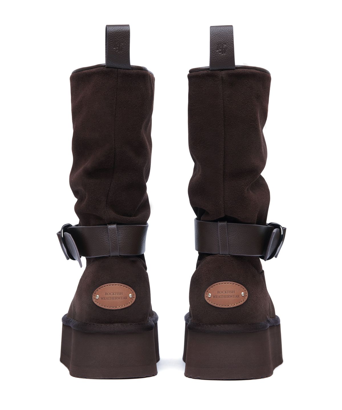 락피쉬웨더웨어(ROCKFISH WEATHERWEAR) MAXI FOLDED BELT BOOTS - 2 colors