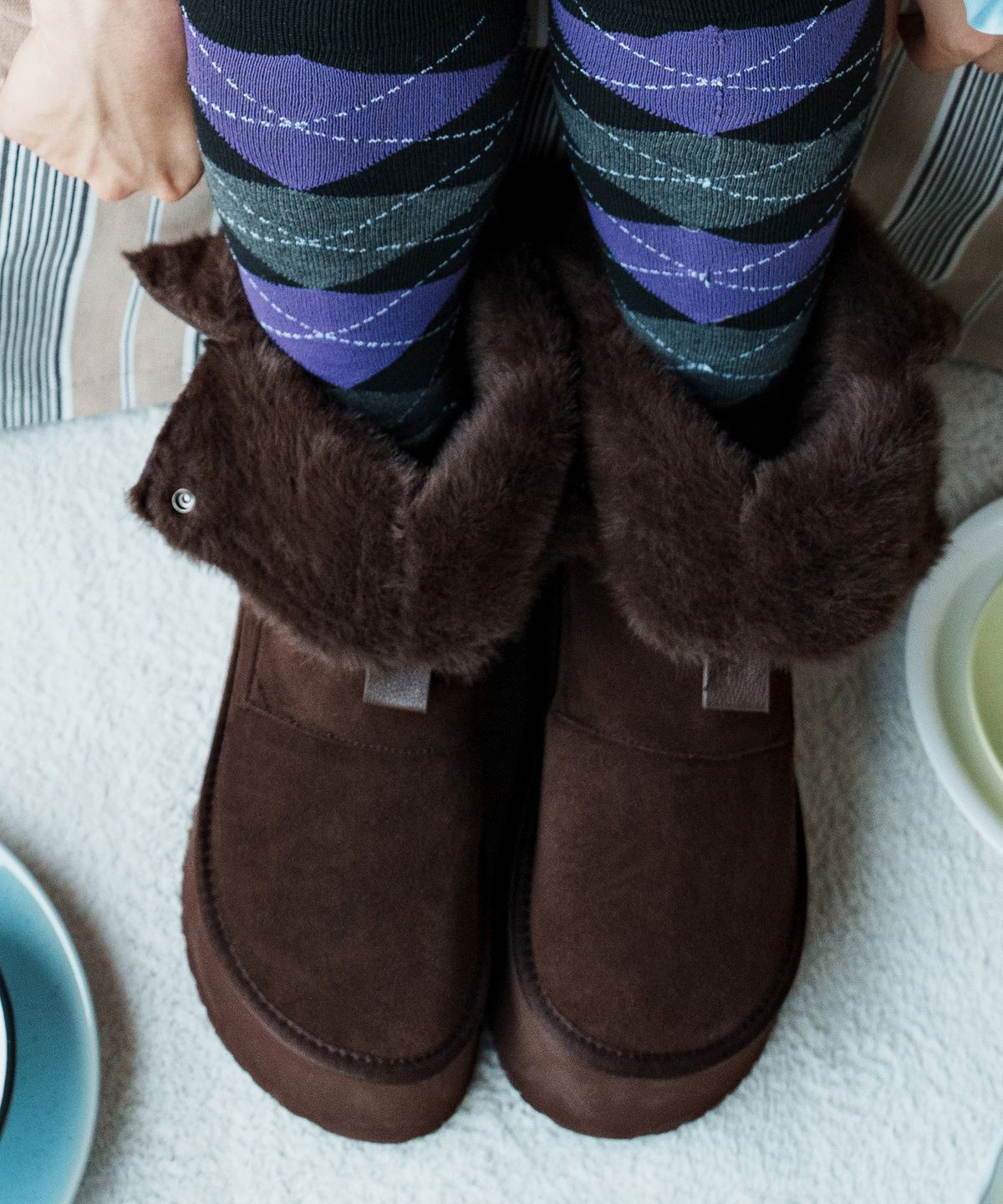 락피쉬웨더웨어(ROCKFISH WEATHERWEAR) MAXI FOLDED STITCH BOOTS - 2 colors