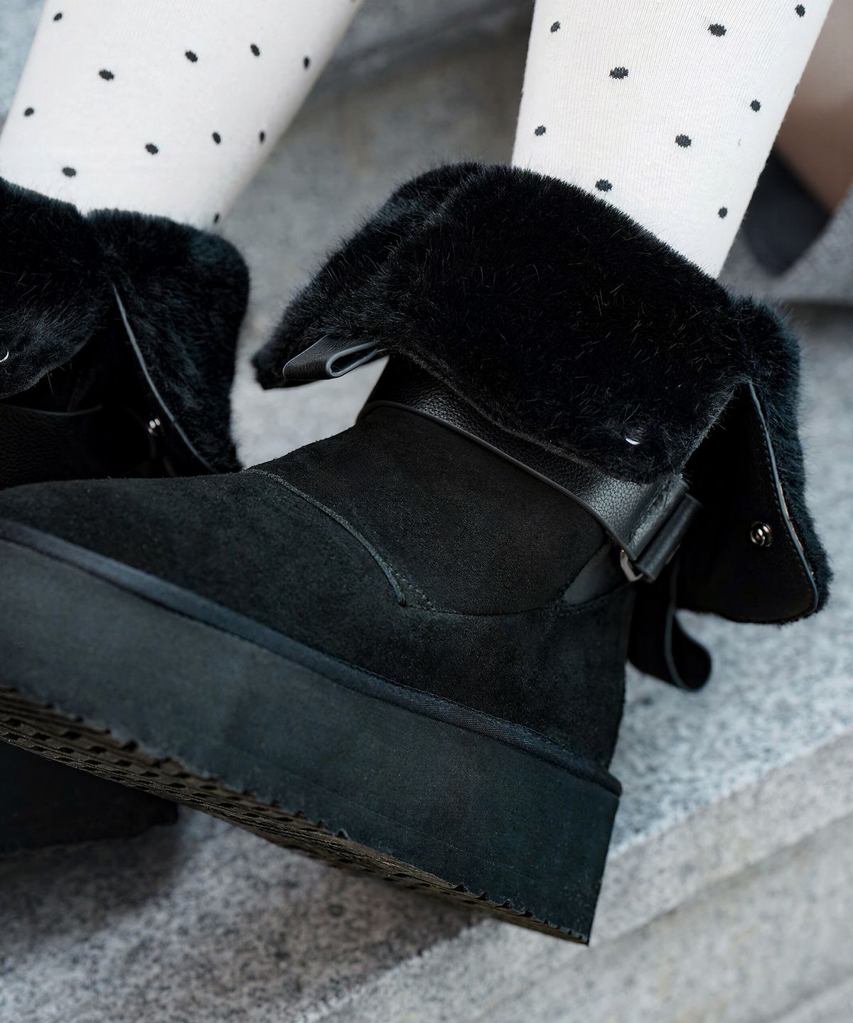 락피쉬웨더웨어(ROCKFISH WEATHERWEAR) MAXI FOLDED STITCH BOOTS - 2 colors