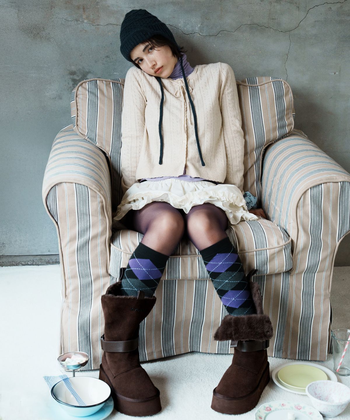 락피쉬웨더웨어(ROCKFISH WEATHERWEAR) MAXI FOLDED STITCH BOOTS - 2 colors