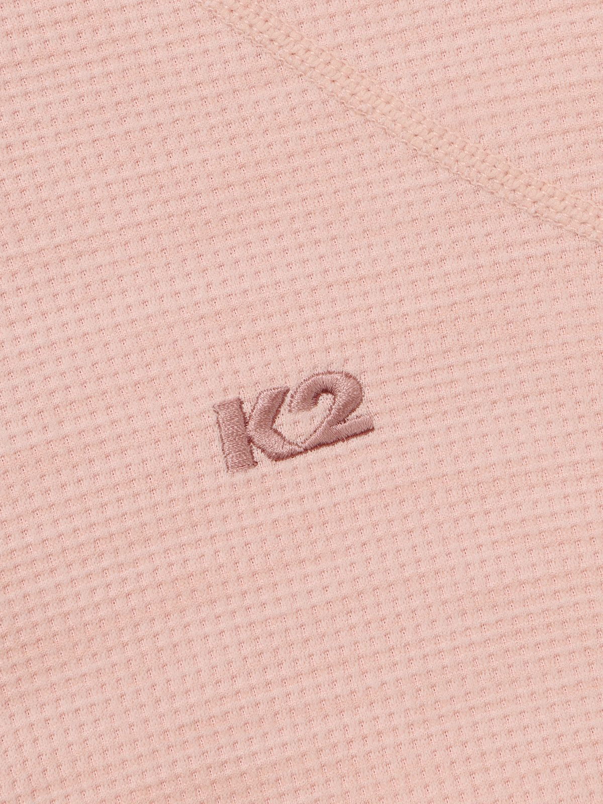 케이투(K2) FLYHIKE 멜란지 집업 티셔츠 W_SOFT PINK_KWU26226HK