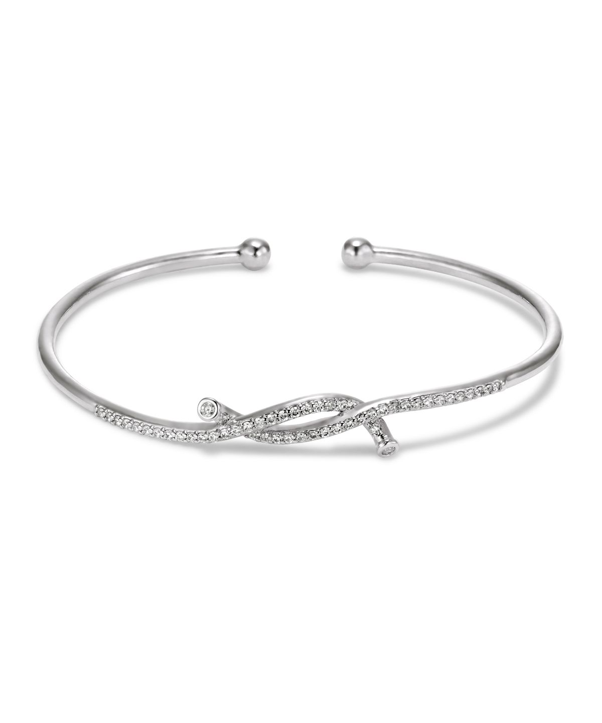 끄란느(CRANNE) 웨이브 노트 뱅글 팔찌 C24BB087 (14K Gold Plated)