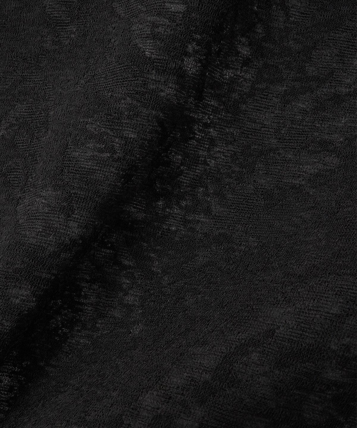 비건타이거(VEGAN TIGER) PAISLEY MOCKNECK TOP_BLACK