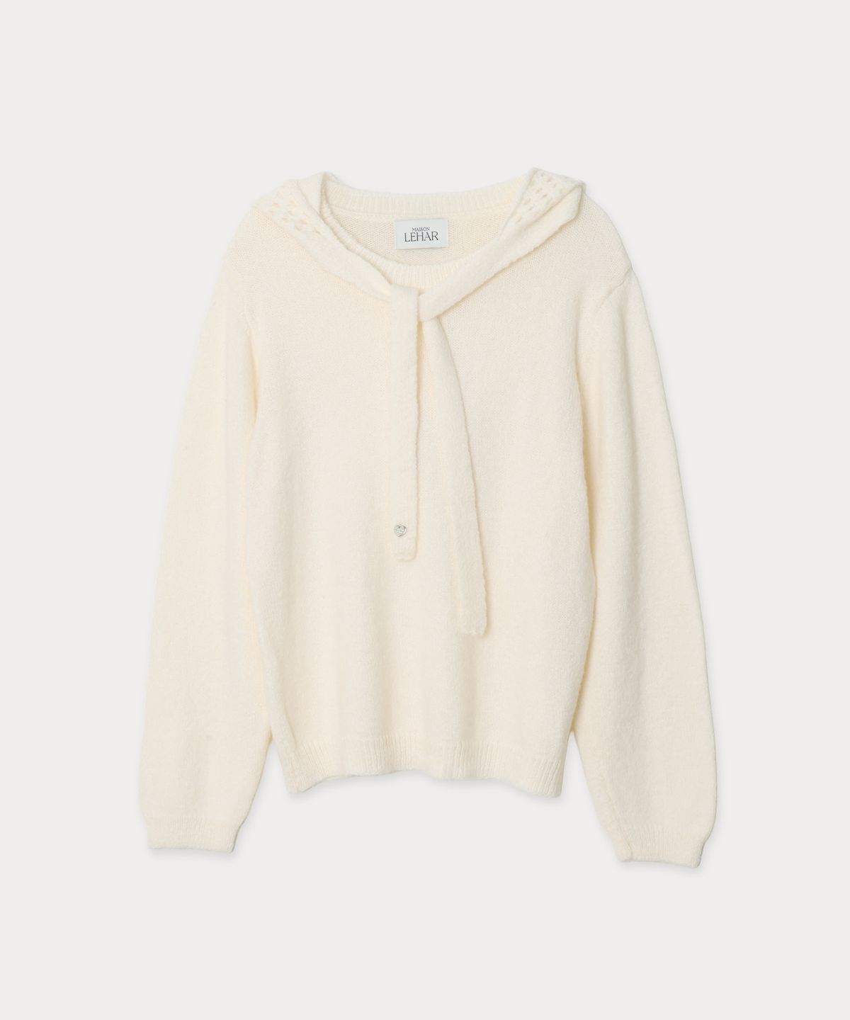 메종르하르(MAISONLEHAR) 루엘 니트 (바라클라바SET) 2color
