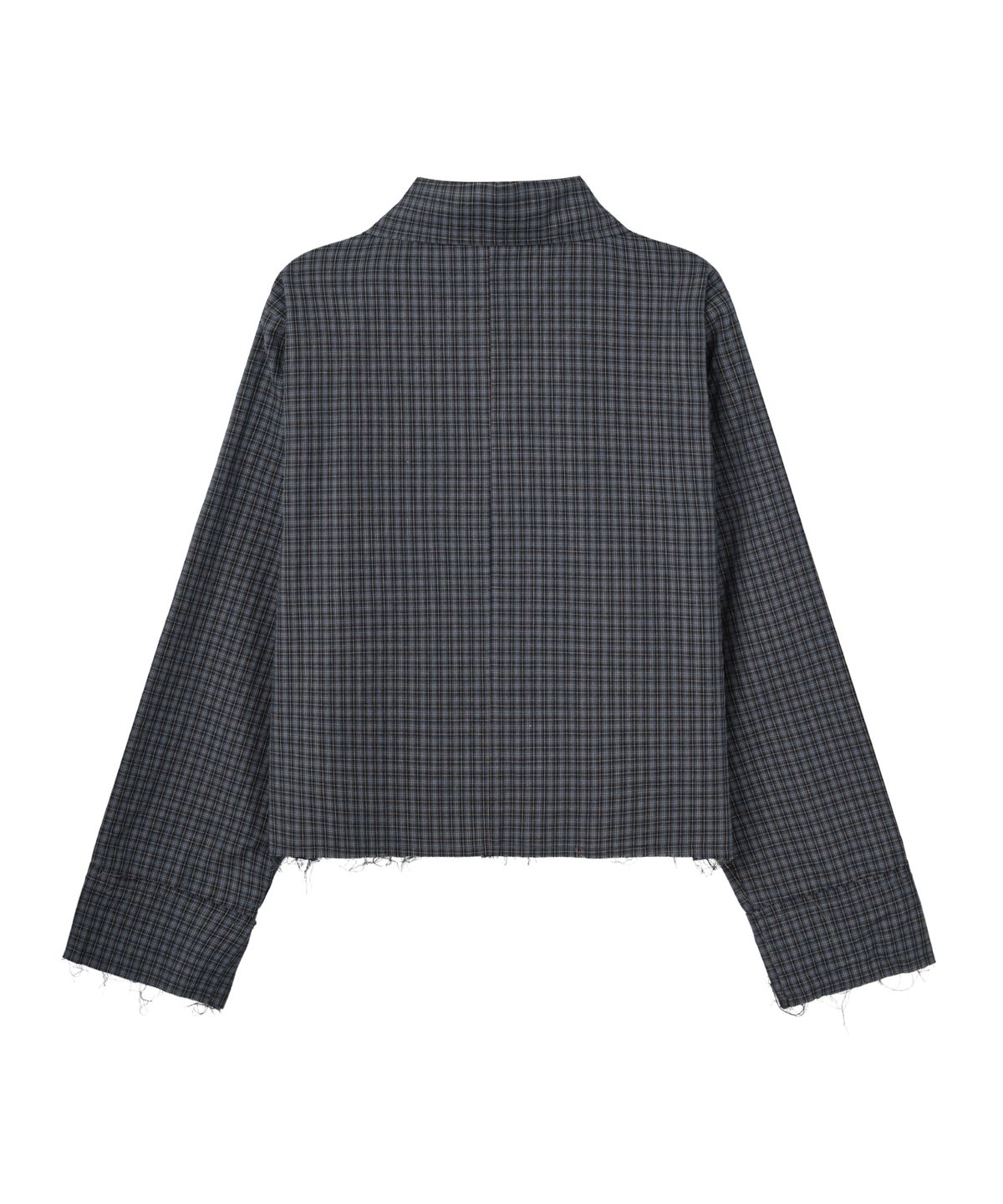 구월십일(GUWOLSIBIL) Check Crop Jacket
